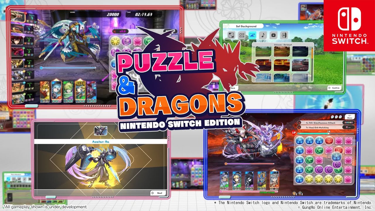 『PUZZLE & DRAGONS Nintendo Switch Edition』Trailer