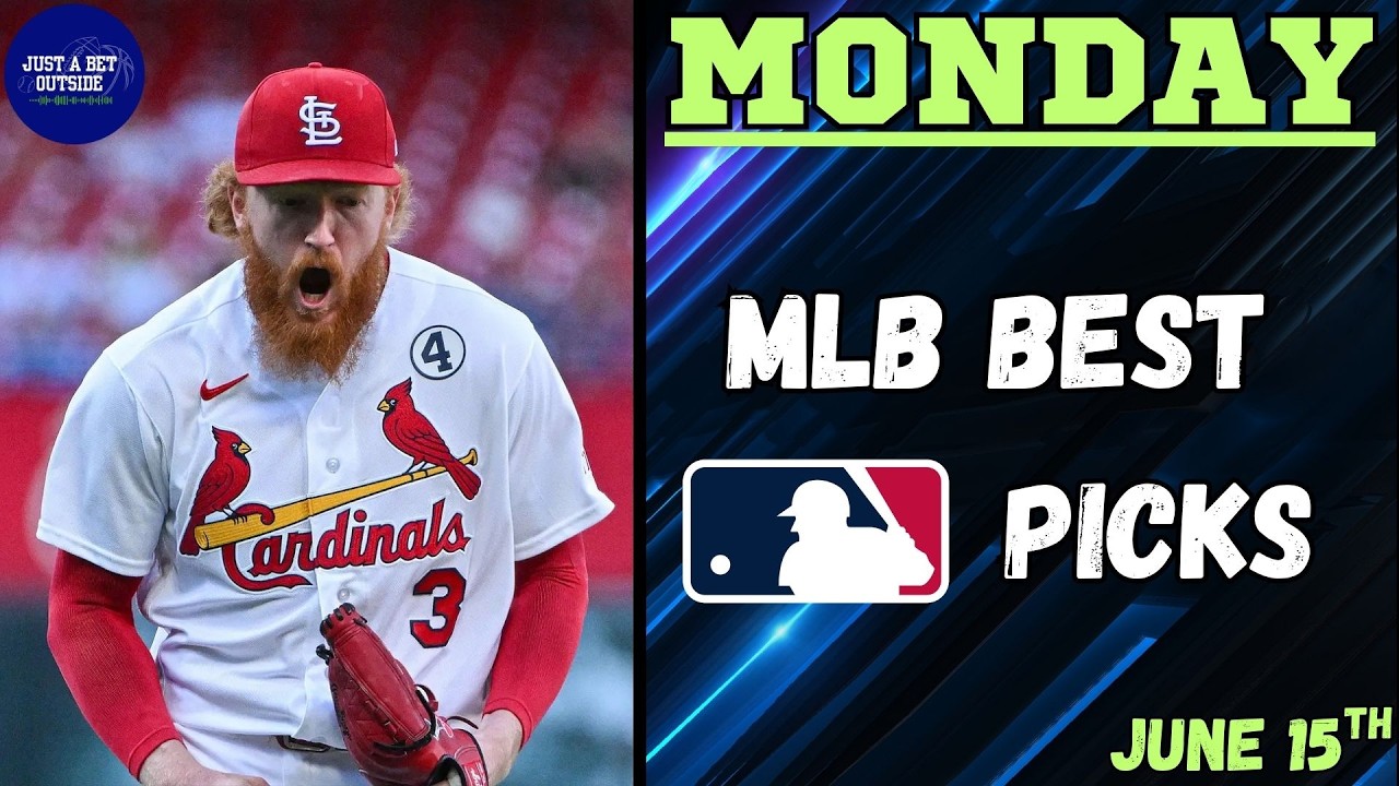 Monday's MLB Best Picks, Props, & Predictions!