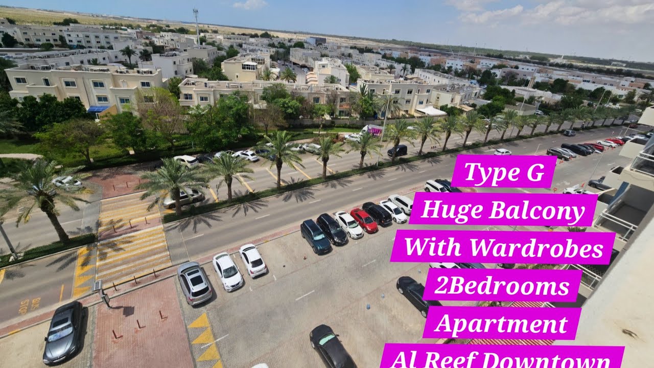 Vlog # 131 - 2Bedrooms Apartment, Huge Balcony, Al Reef Downtown Abu Dhabi l UAE