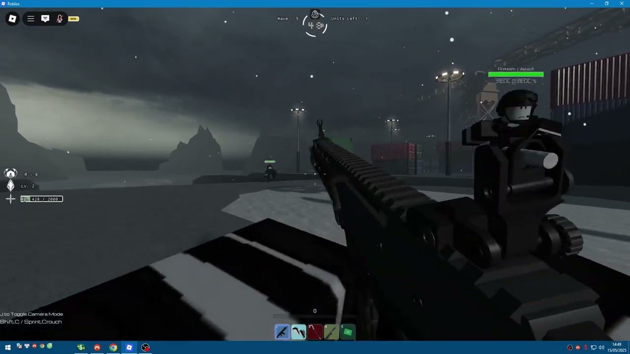 (Roblox : DvN : Mental of Combat) A NEW GAME DUMMY VS NOOB