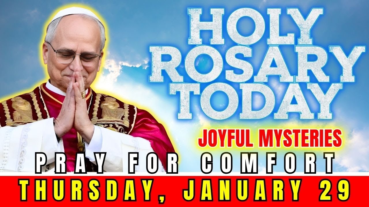 HOLY ROSARY TODAY ❤️ THURSDAY, JANUARY 29, 2026 🌹 LUMINOUS MYSTERIES | DAILY HOLY ROSARY