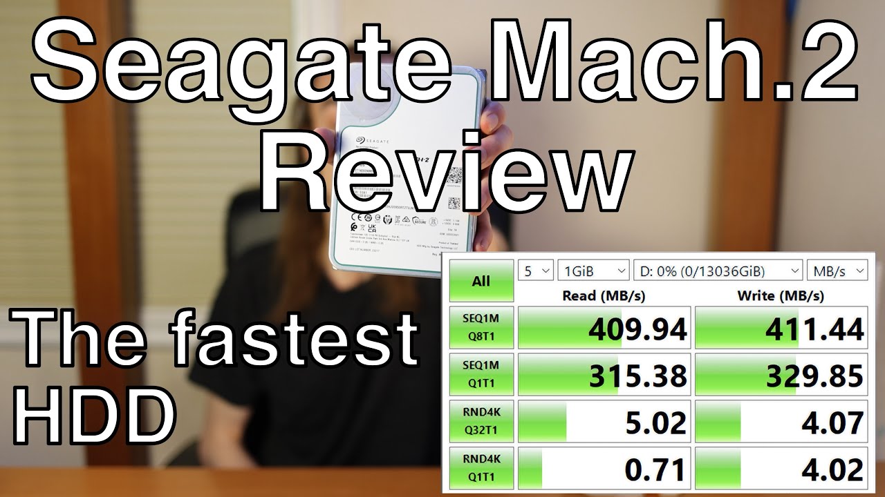 Обзор Seagate Mach.2. Более 400 МБ/с с HDD