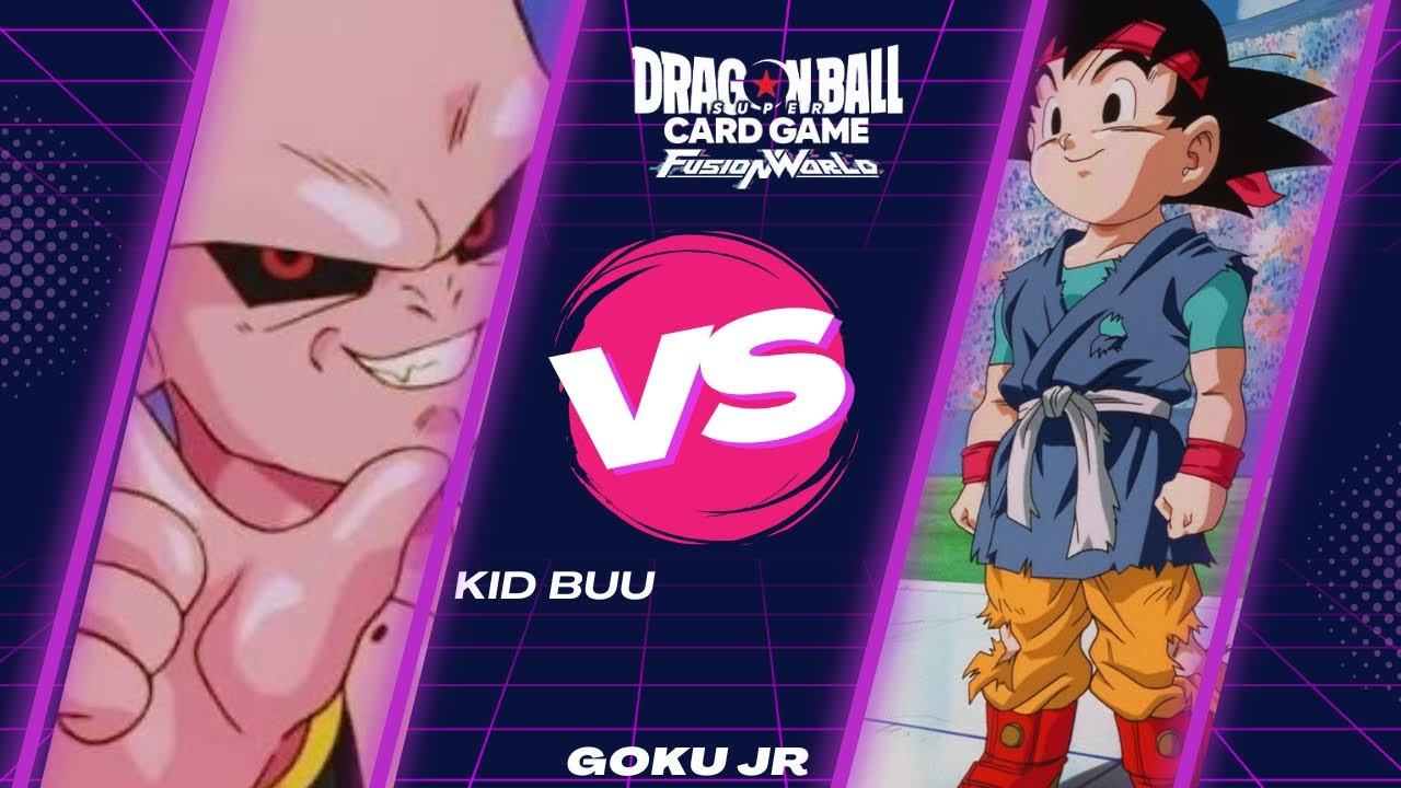 Dragon Ball Fusion World - Kid Buu vs Goku Jr FB08 - Cool Stuff Games Hollywood Locals R4