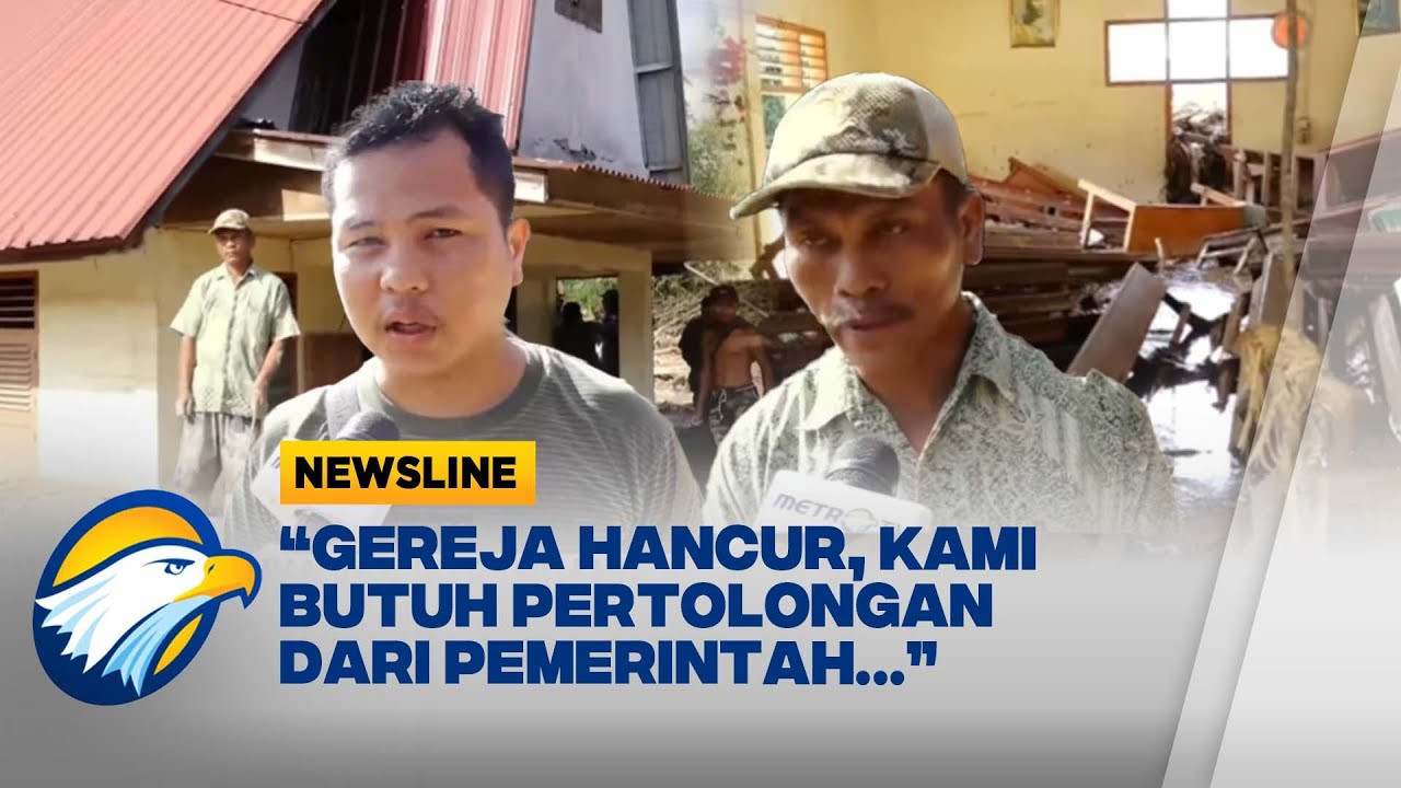 Gereja di Tapanuli Selatan Jadi Saksi Bencana Banjir Bandang - [Newsline]