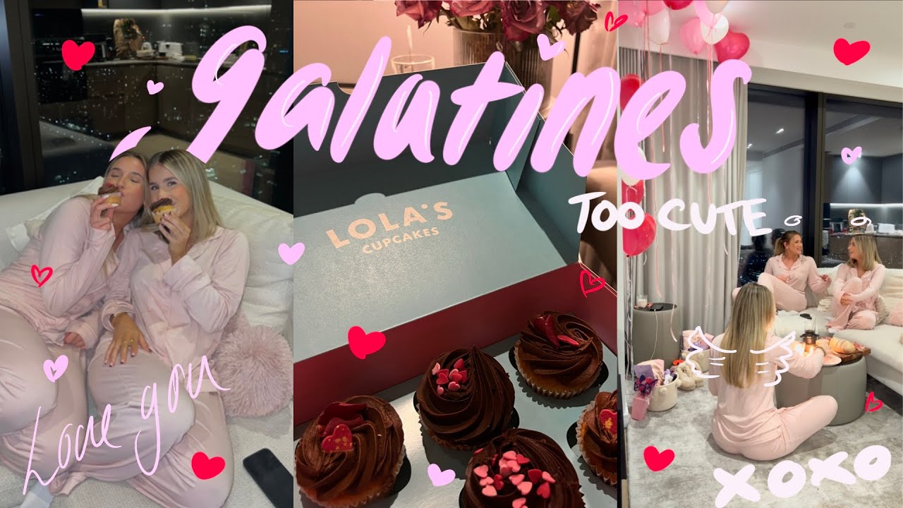 I HOSTED MY FIRST GALANTINES | The funniest & most chaotic evening Xoxo