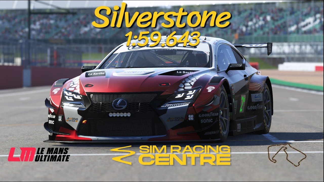 LMU Hotlap | Lexus RC F GT3 @ Silverstone | 1:59.643 | v1.1
