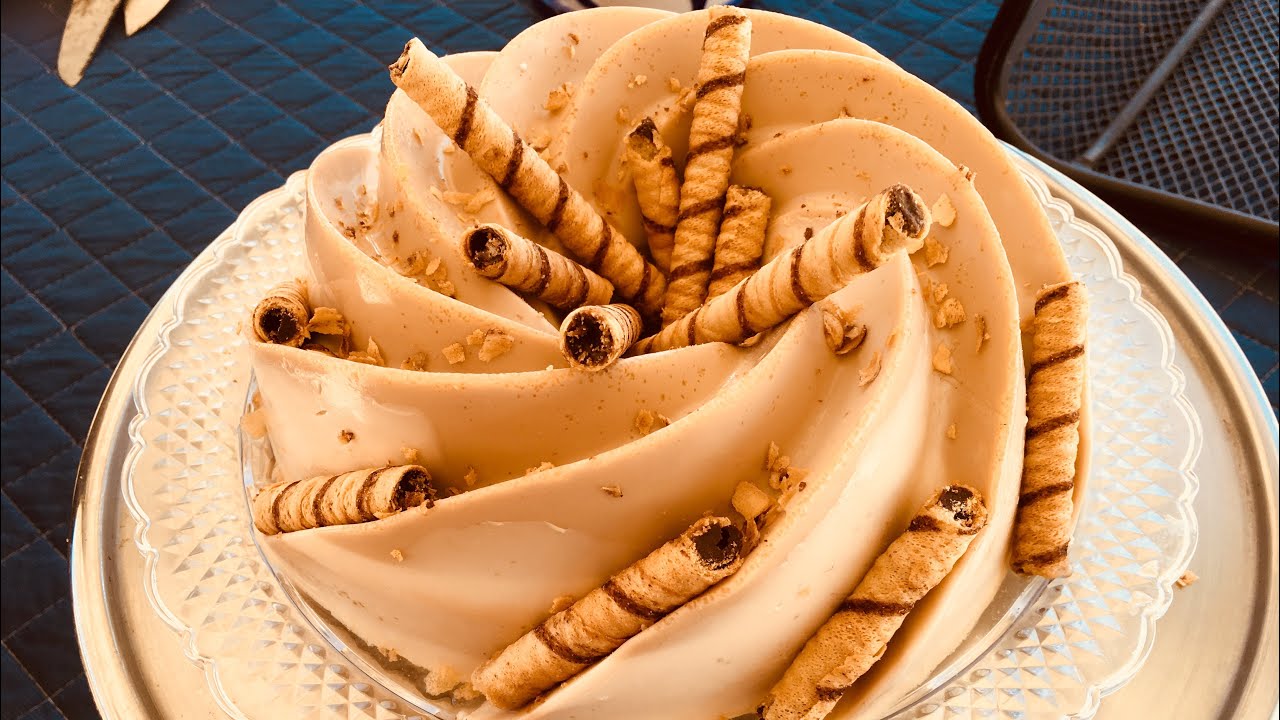 Gelatina de Cappuccino / Gelatina de Cafe