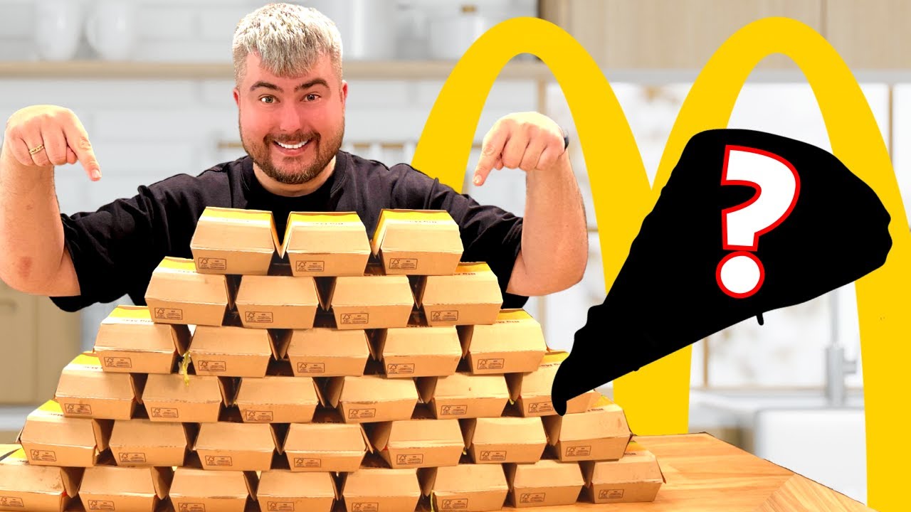 Wziąłem 33 Big Maci i zrobiłem pizzę