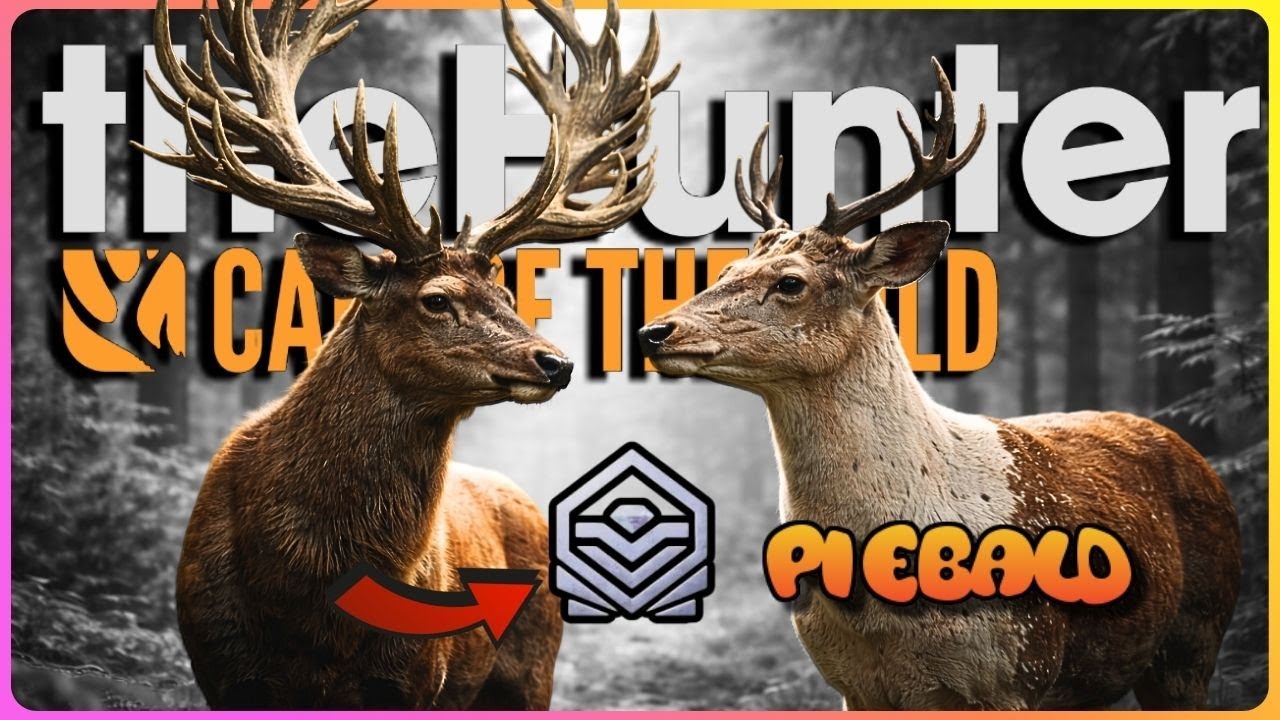EFSANEVİ ELMAS & PIEBALD KIZIL GEYİK AVI! | theHunter: Call of the Wild