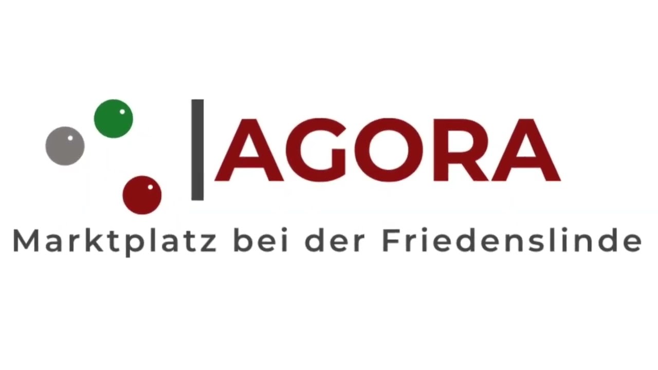 Agora -Marktplatz bei der Friedenslinde - Die Entstehung