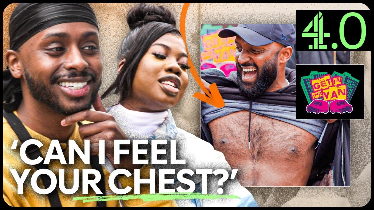 Sharky & Madame Joyce Find The HAIRIEST CHEST In Hackney! | Get In The Van | Channel 4.0