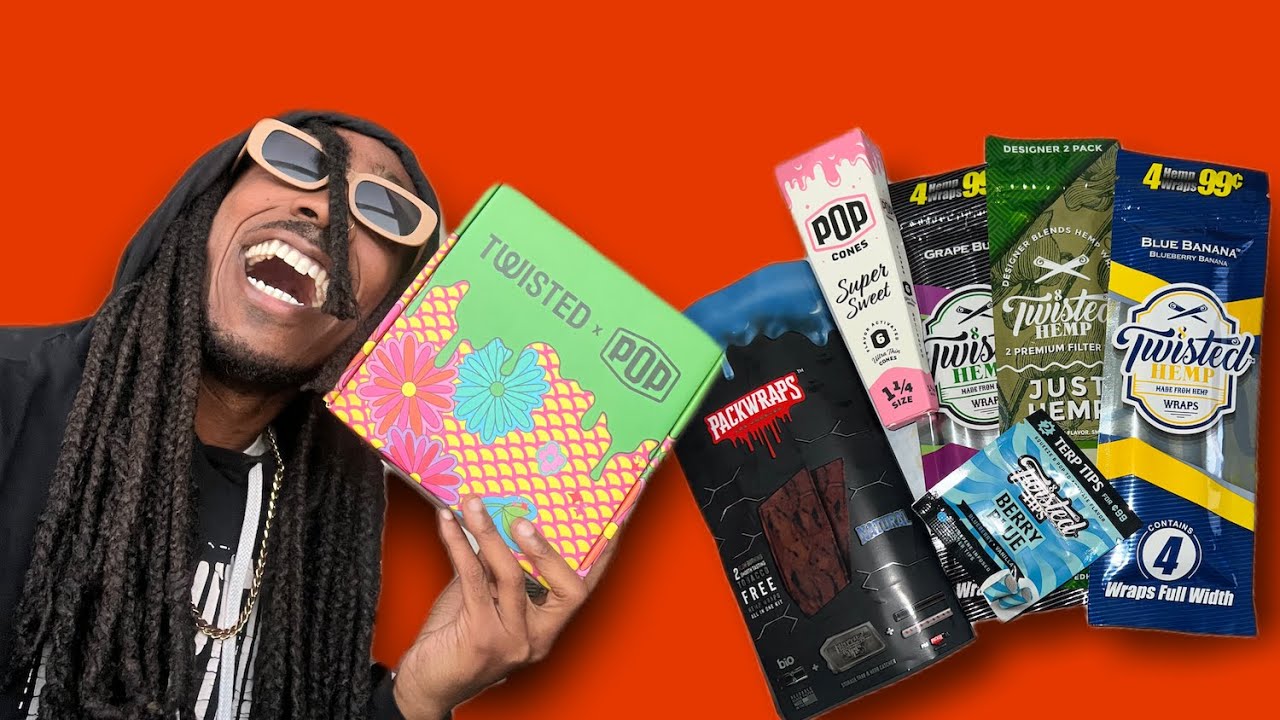 BEST Hemp Wraps on The Planet! Got Us Geeked Up... ( Twisted Hemp Care Package Review)