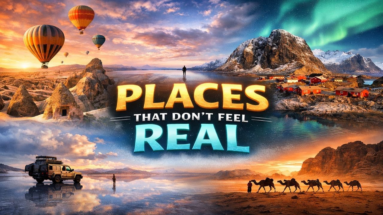 Places That Don’t Feel Real | The World’s Most Unreal Locations