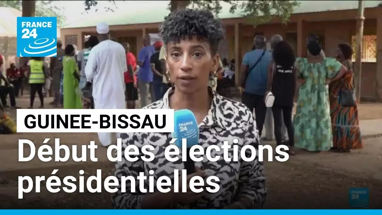 Elections pr&eacute;sidentielles : 860 000 Bissau-Guin&eacute;ens ont commenc&eacute; &agrave; voter &bull; FRANCE 24