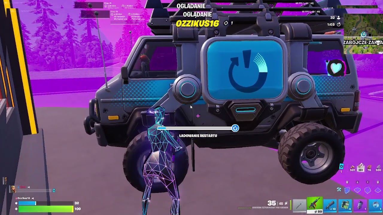 gramy z Oskarem w FORTNITE