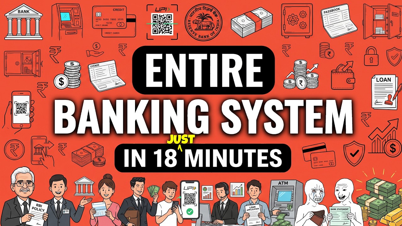 The Entire Indian Banking System Explained in 18 Minutes
