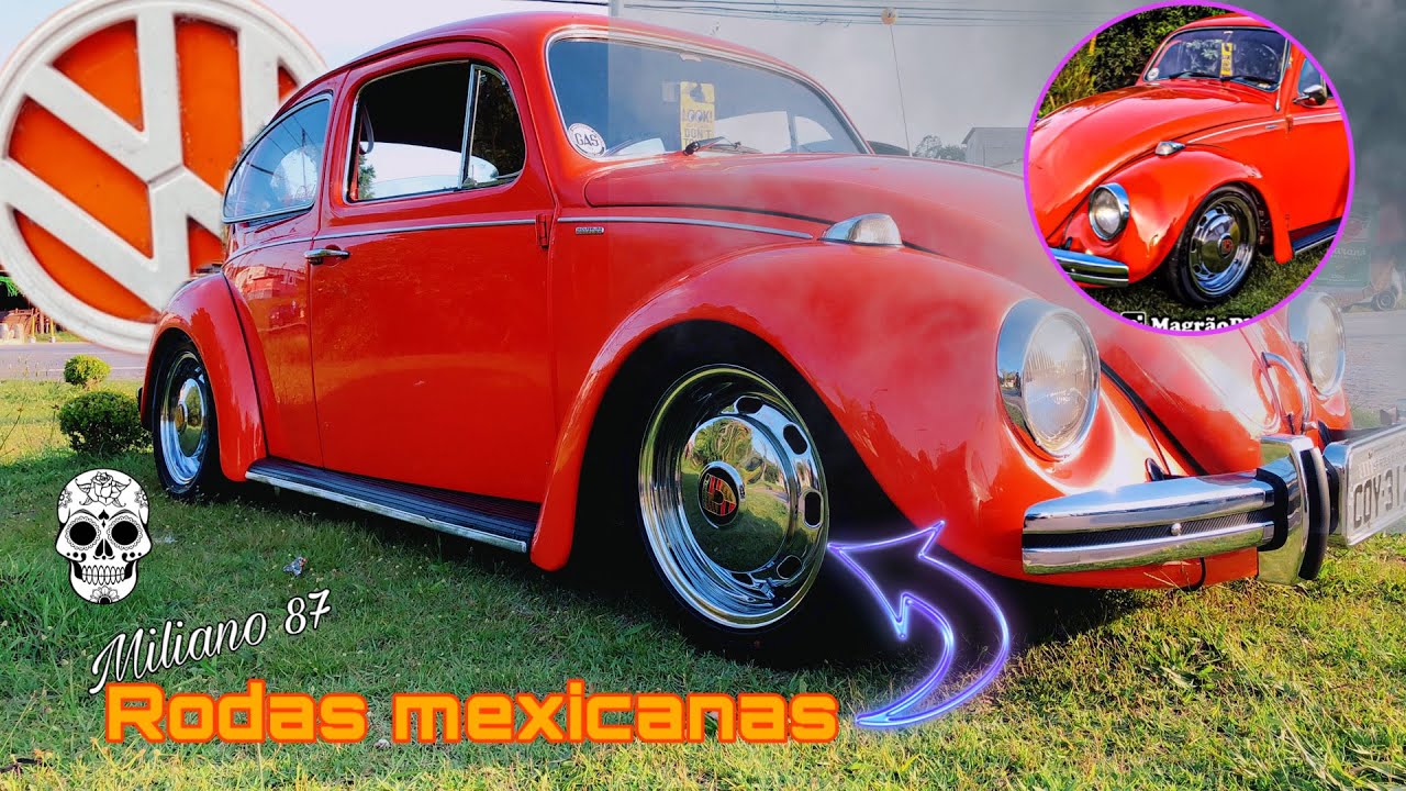 VOLKSWAGEN FUSCA 1975 ,VERMELHO NOBRE , RODAS MEXICANAS E MUITO BRILHO , DO NOSSO AMIGO RENATO  ...