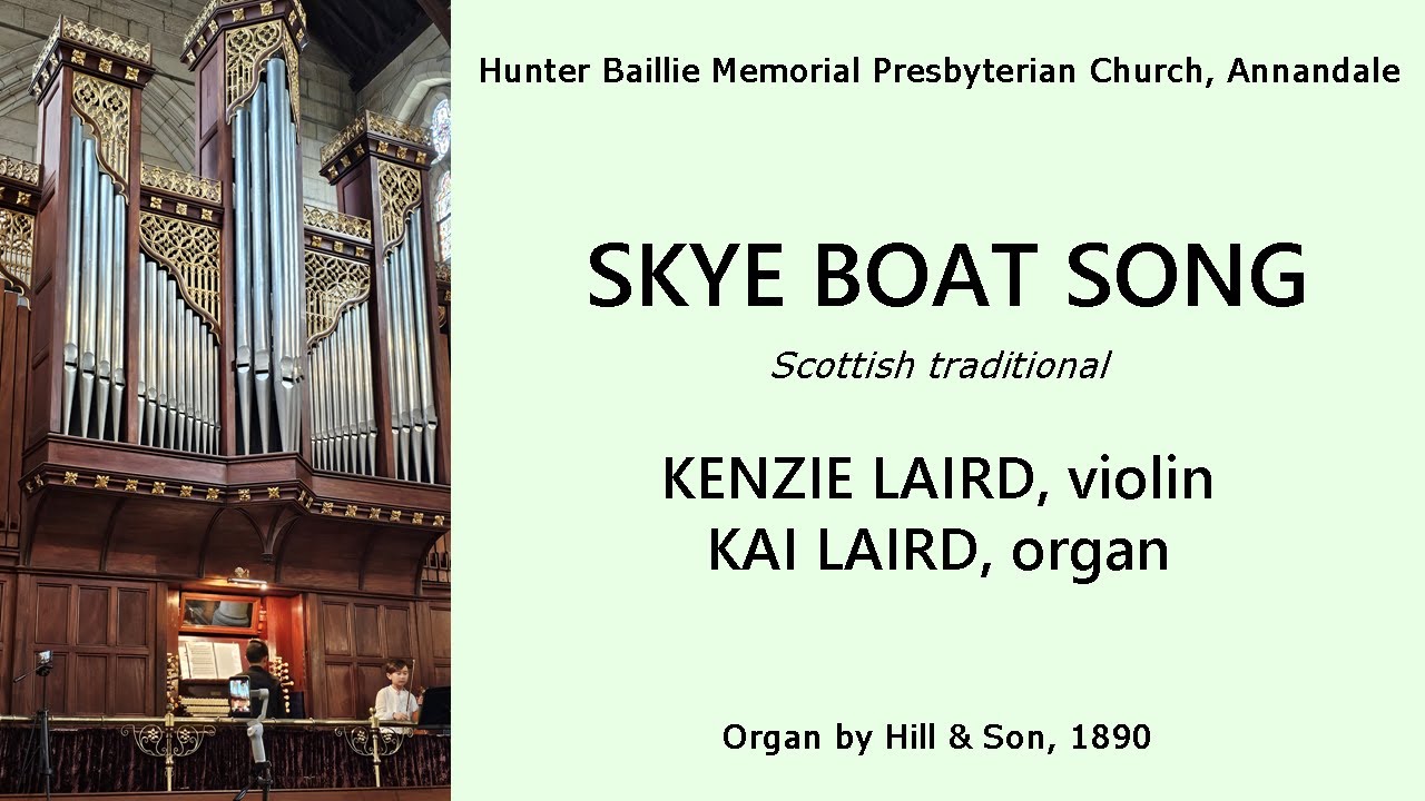 Skye Boat Song (Scottish trad) - Kenzie Laird & Kai Laird (Hunter Baillie, Dec 2025 - 07)