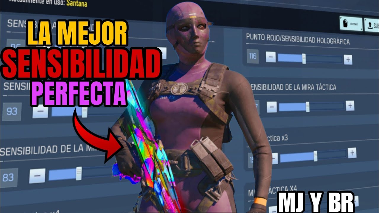 COMO CONFIGURAR la SENSIBILIDAD en CALL OF DUTY MOBILE (MJ Y BR)