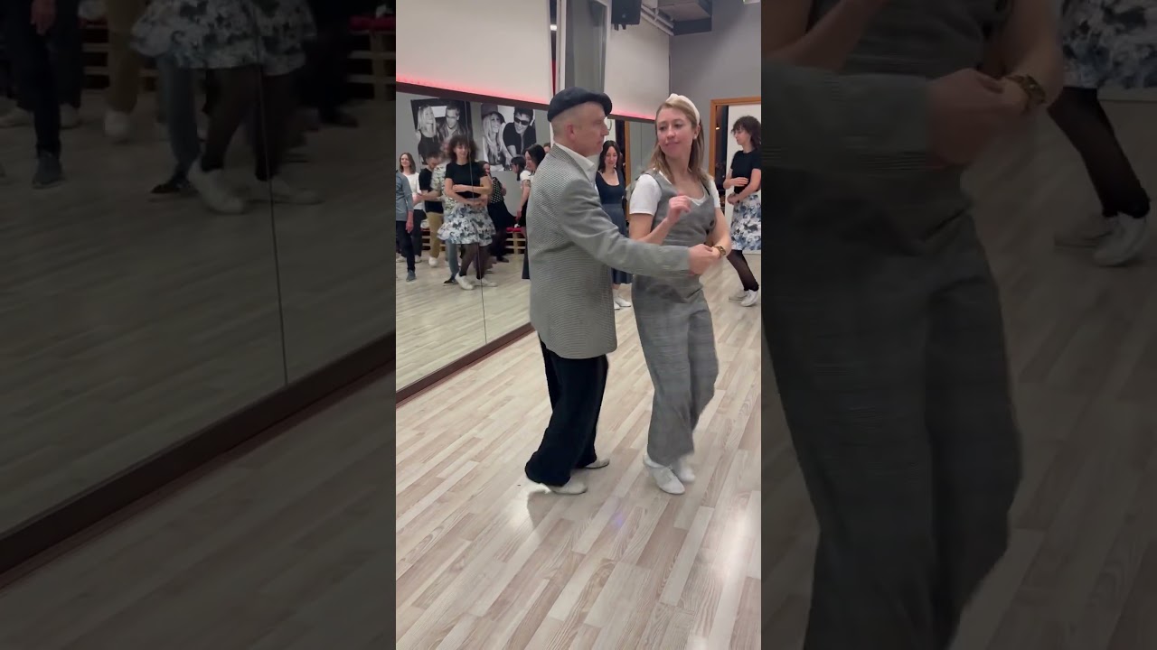 Recap Boogie Woogie tricks & dips class. Paolo Pasta Lanna & assistant Milena Grande #boogiewoogie