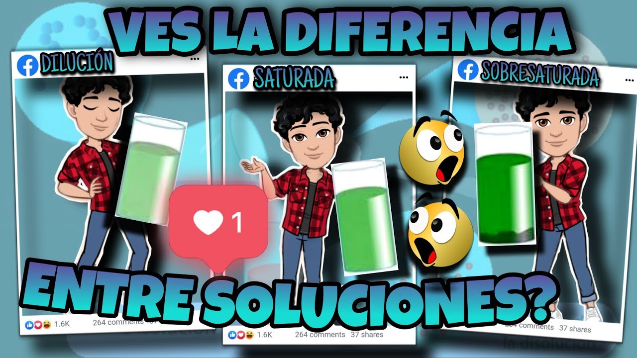 👨‍🔬Concentración de Soluciones Químicas Soluto y Disolvente 👩‍🔬 Soluciones Homogeneas y Heterogeneas