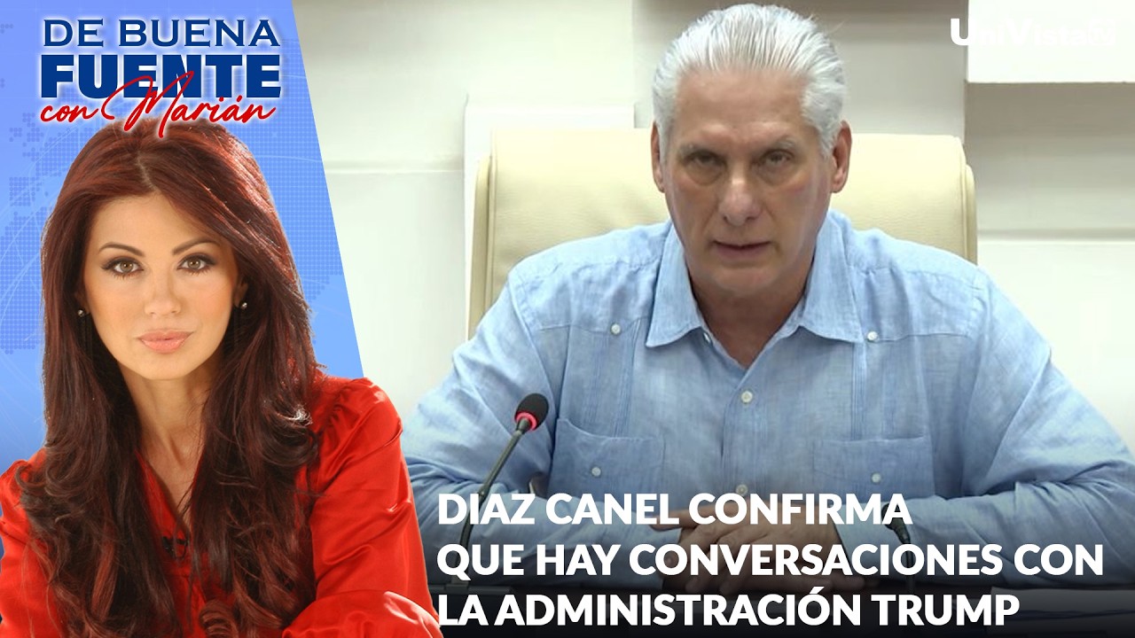 Diaz Canel confirma que hay conversaciones con la administración Trump | De Buena Fuente