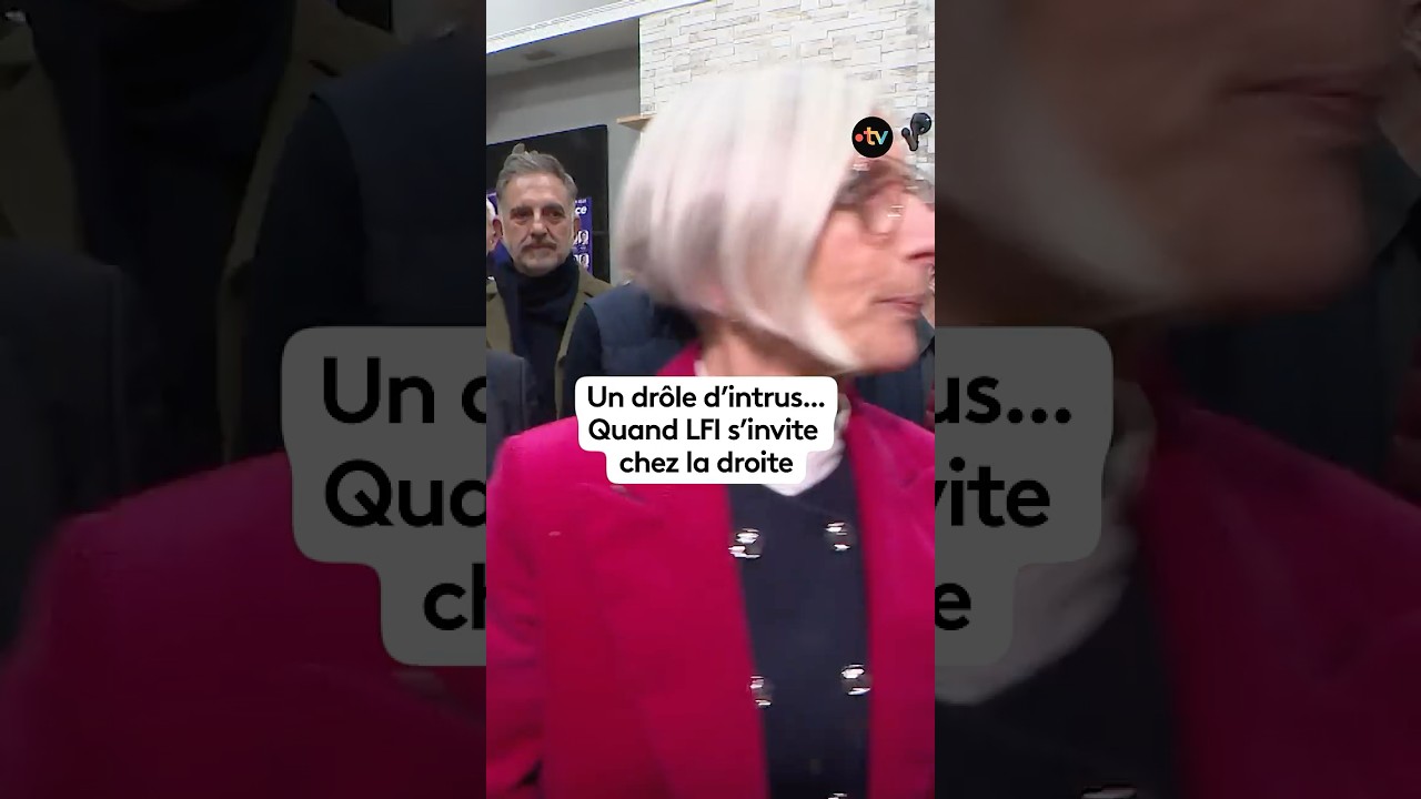 Un intrus s'invite au QG de la droite
