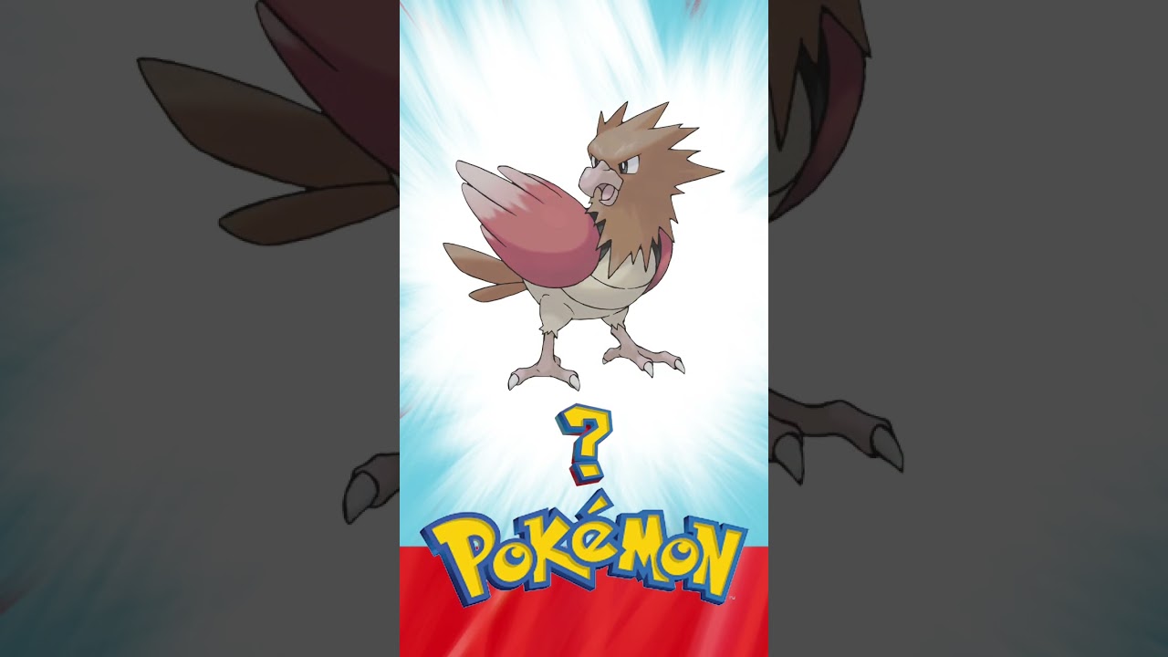 This might be a tough one! Pokemon guessing game!