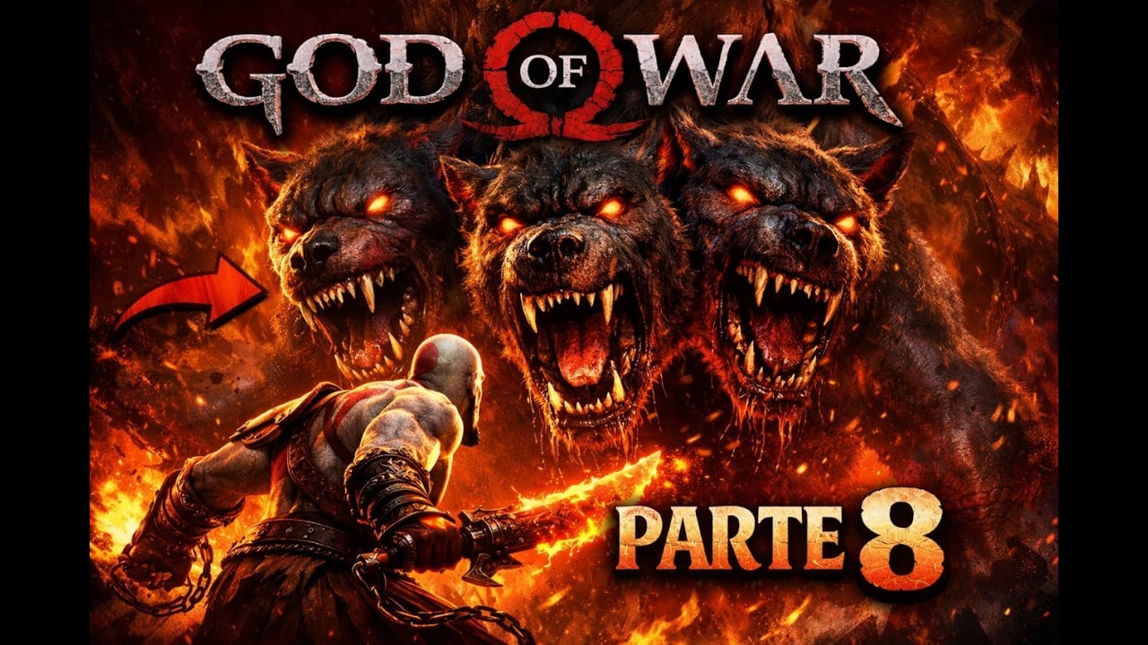 GOD OF WAR - Parte 8 - QUASE MORRI PARA OS CÉRBEROS!