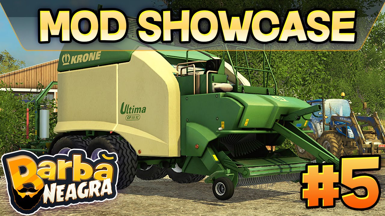 FS 15 Mod Showcase #5 - Krone Ultima CF155 - BarbaNeagra