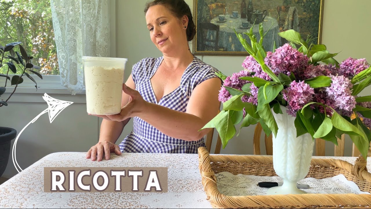 How to Make Homemade Ricotta Cheese  