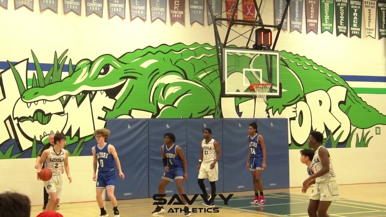 Father Michael Goetz vs Loyola | ROPSSAA Quarter Finals