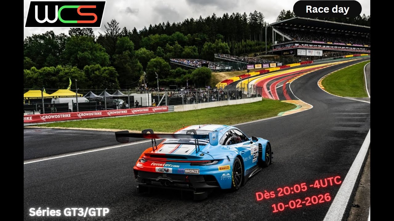 Seconde Manche WCS - Series GT3/GTP - Spa-Francorchamps