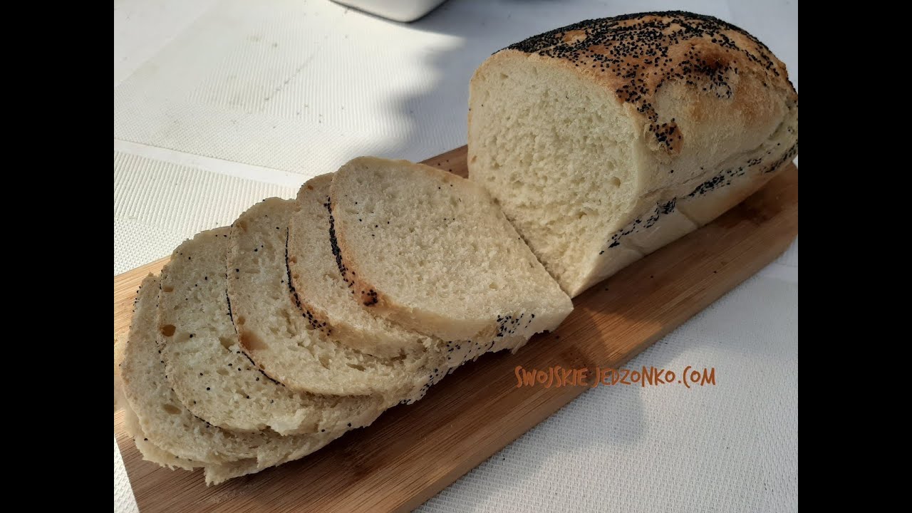 Prosty chleb pszenny na suchych drożdżach #chleb #domowepieczywo