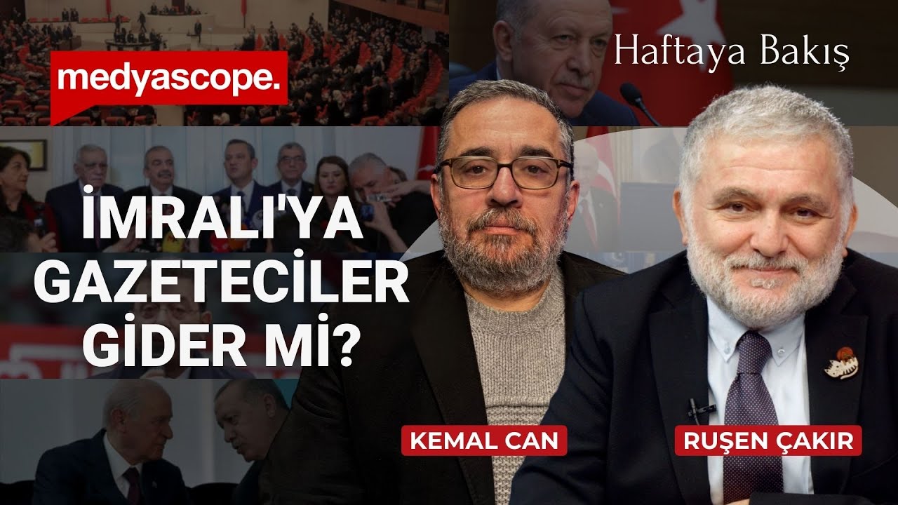 İmralı'ya gazeteciler gidecek mi? | Komisyon raporu bize neler söylüyor? | Haftaya Bakış #CANLI
