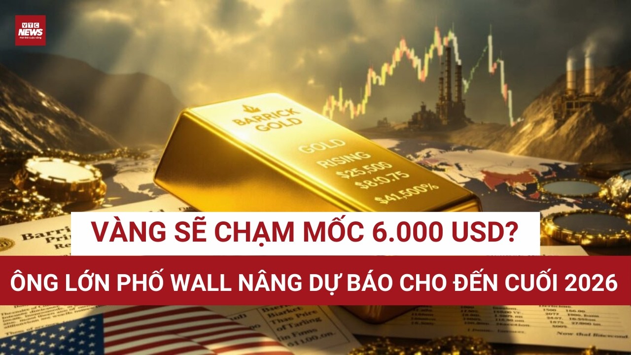 Sau cú lao dốc, vàng được dự báo lên 6.000 USD/ounce: Cơn điên loạn kim loại quý 2026 chưa dừng lại?