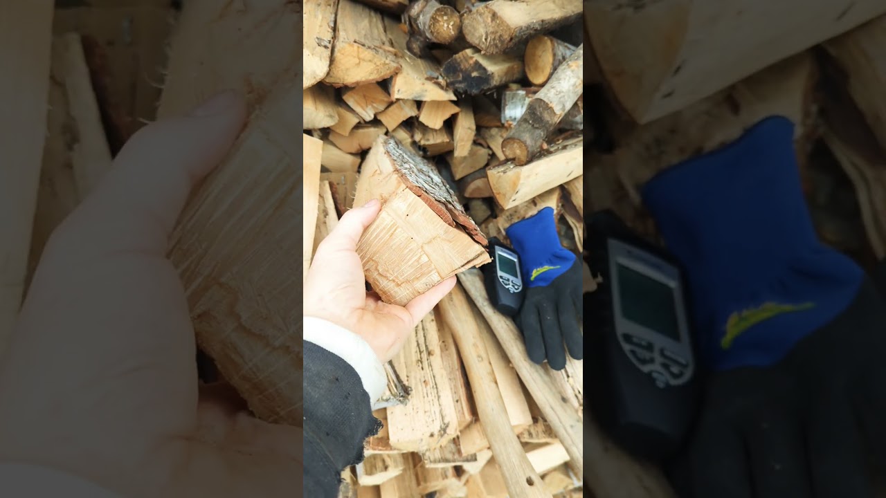 Firewood fast drying, split it small!!!!  #firewood #homestead #woodworking