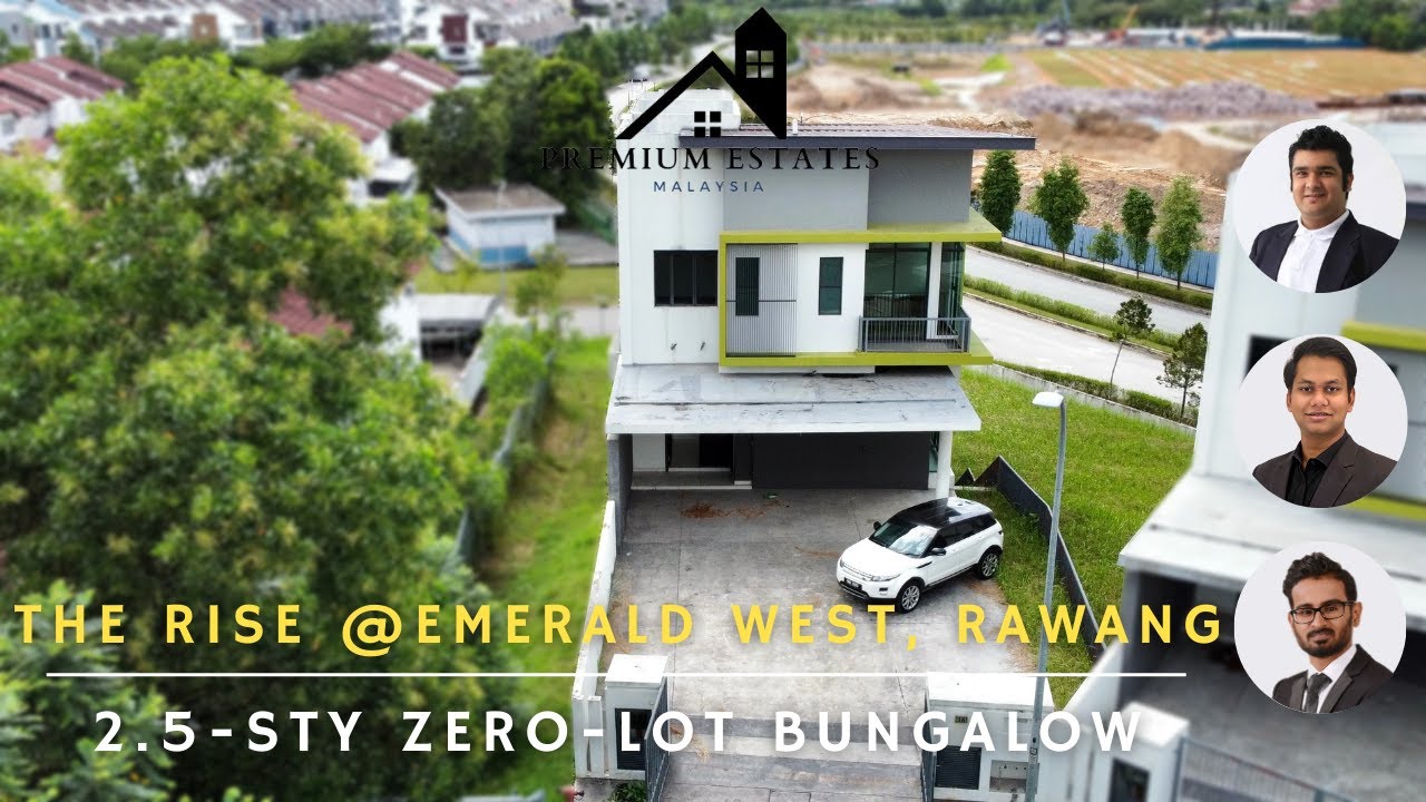 SOLD | The Rise @ Emerald West, Rawang | 2.5-Sty Zero-lot Bungalow