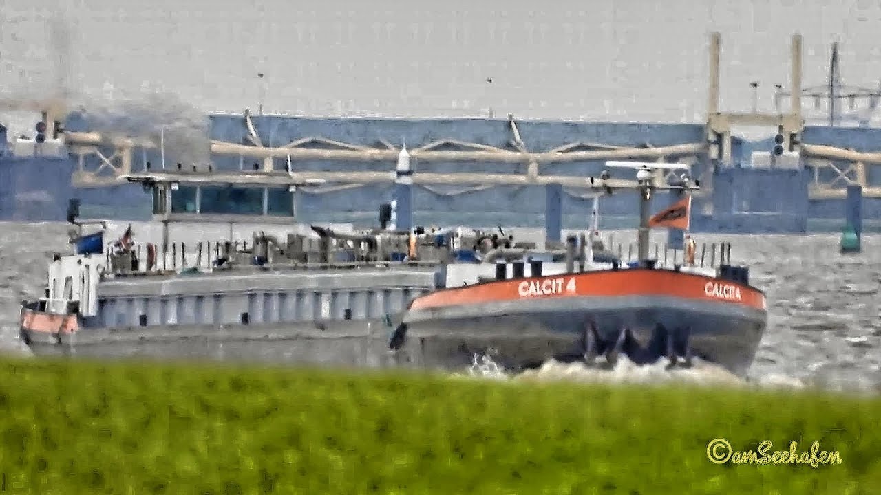 TMS CALCIT 4 PB4853 MMSI 244660690 inland tanker riverbarge merchant vessel Binnentanker