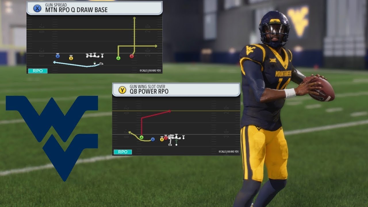 West Virginia's QB Run RPOs Break Defenses! CFB26 Playbook Review