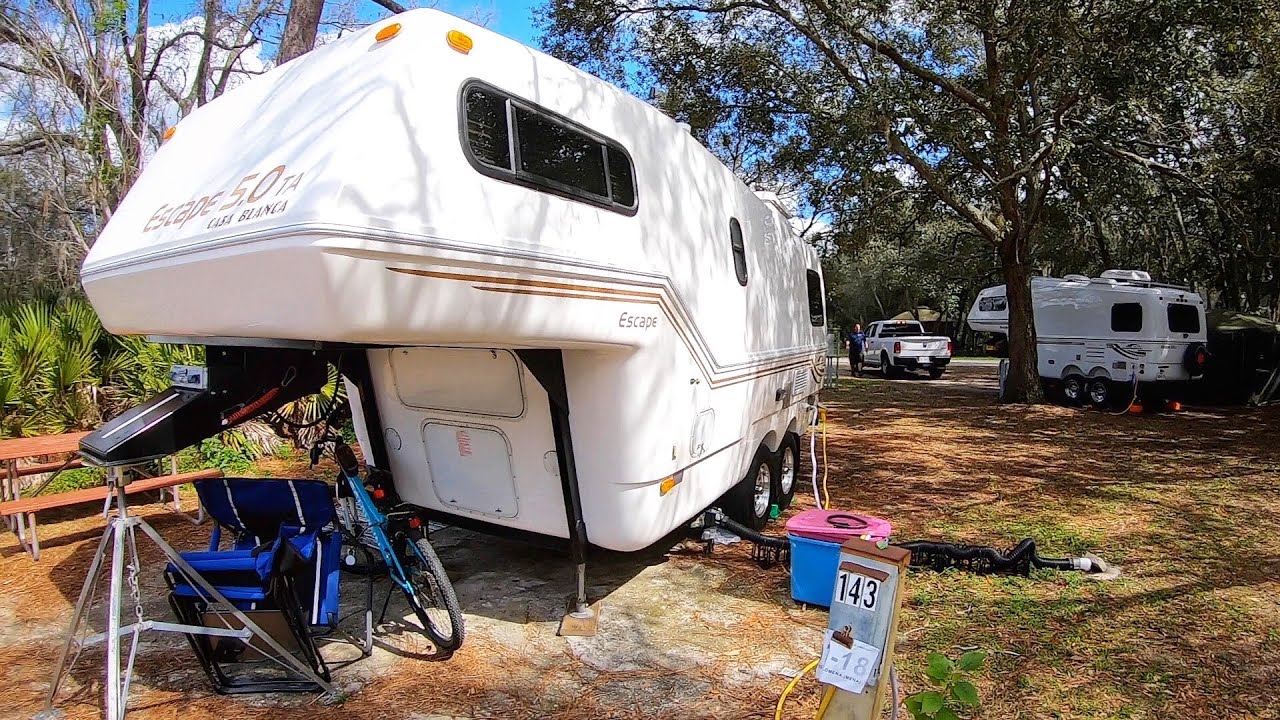 2019 Escape 5.0 TA Fifth Wheel Tour - HIGH LIFT AXL!!