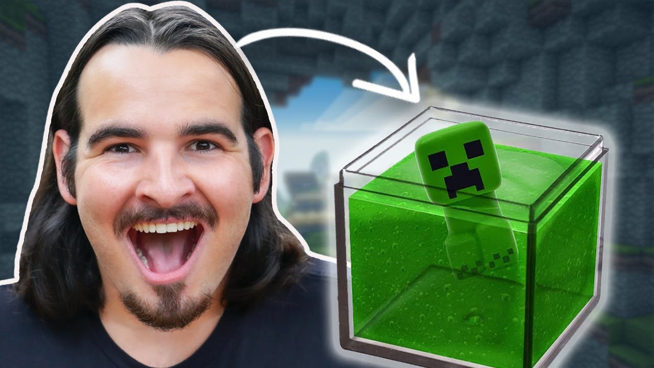 Загадочные слаймы из Minecraft! (Редкая лама-крипер!)