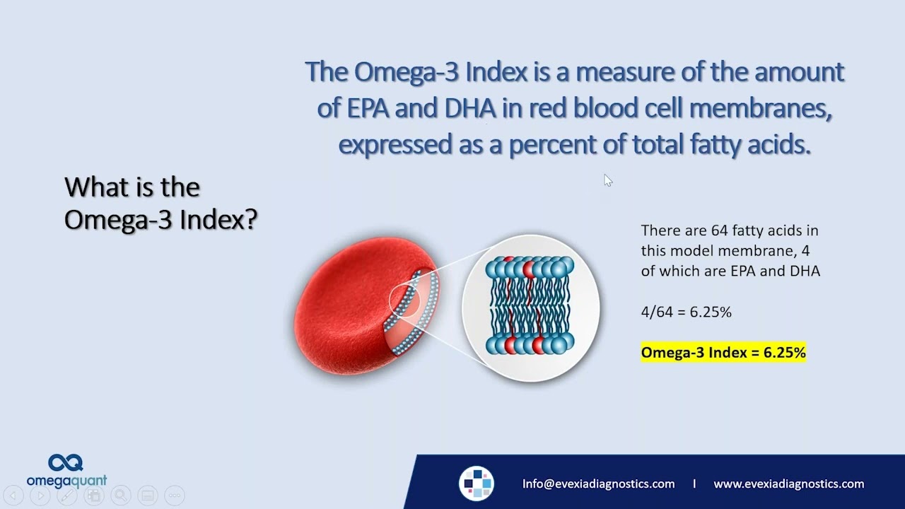 Scientific Update on Omega 3 & Benefits of Testing the Omega 3 Index