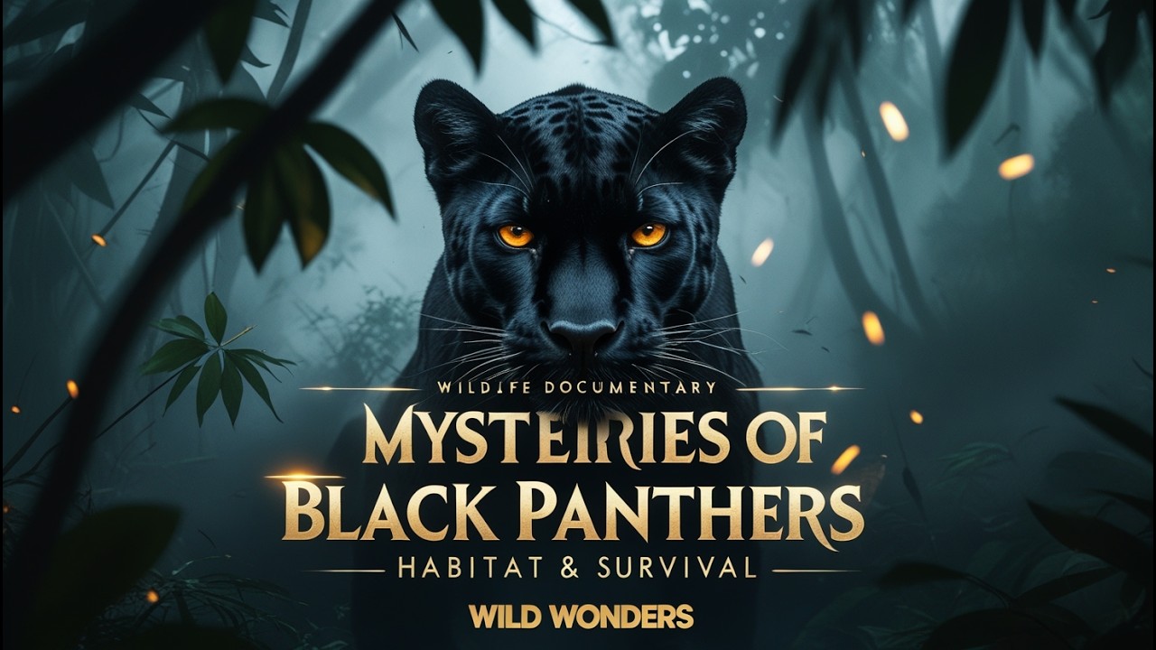 Wildlife Documentary | Unveiling the Mysteries of Black Panthers: Habitat & Survival &ndash; Wild Wonders
