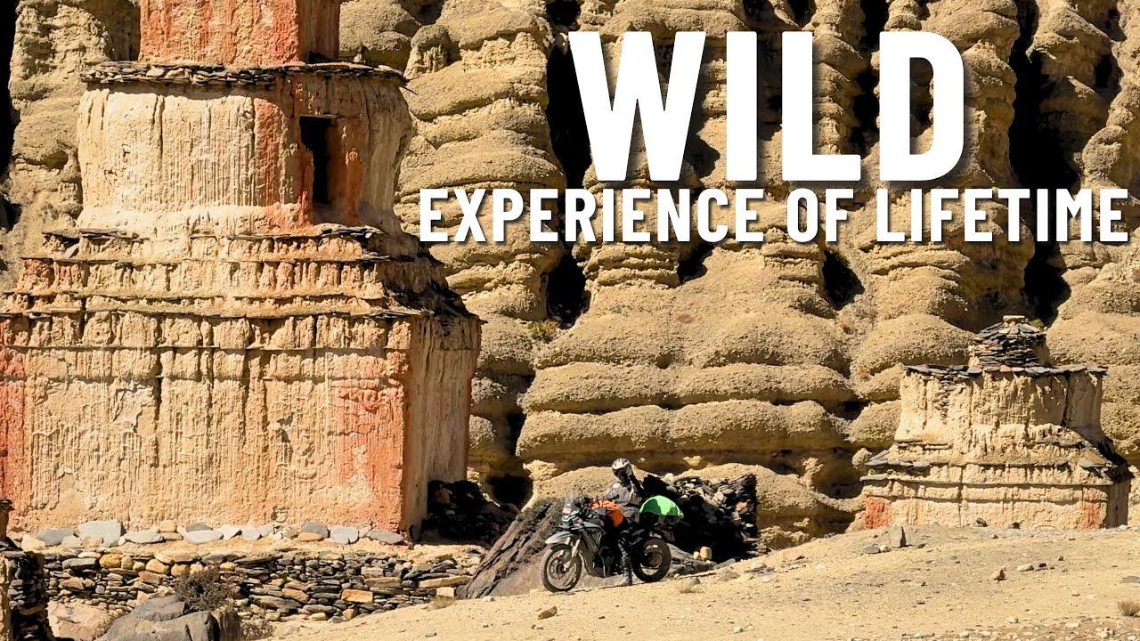 Wild Experience of Lifetime in Upper Mustang: Day 2 Adventure Ride in Himalayas || Bike Vlog