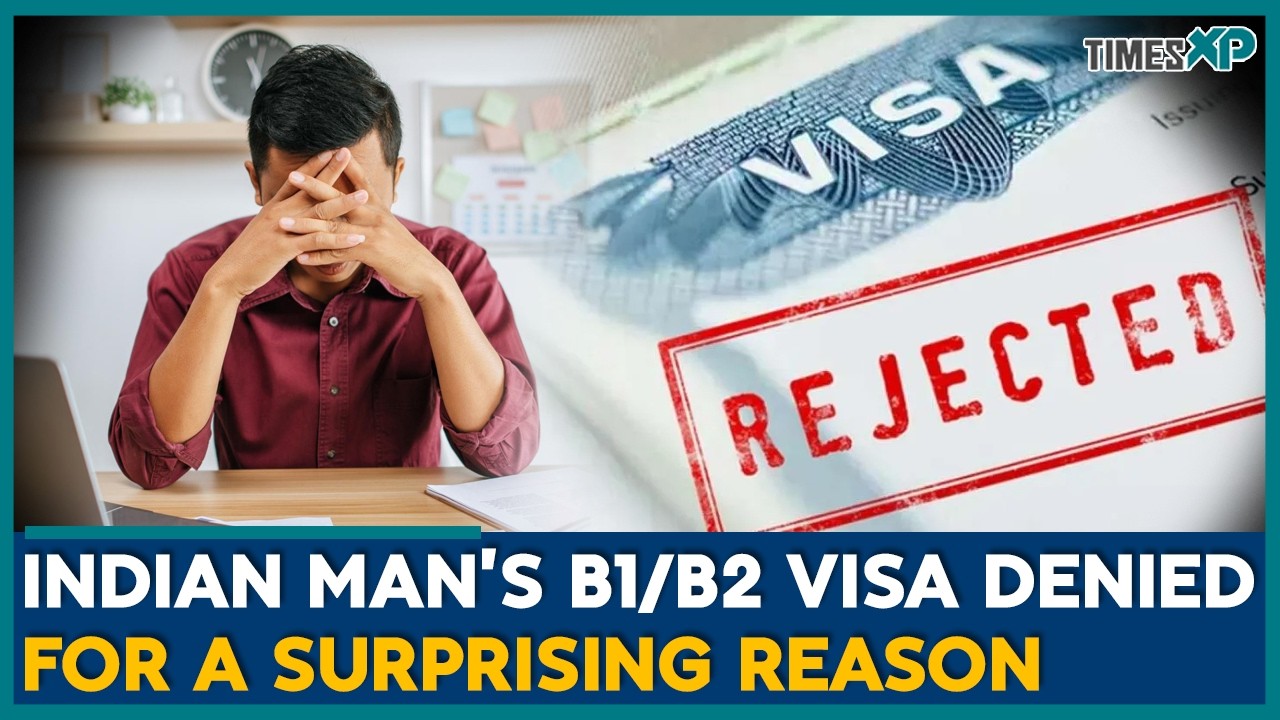 Indian Man&rsquo;s B1/B2 Visa Denied for Surprising Reason | U.S Immigration