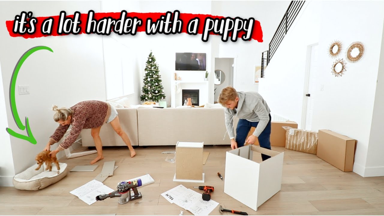 PUTTING TOGETHER IKEA FURNITURE + CUSTOM CLOSET UPDATE!