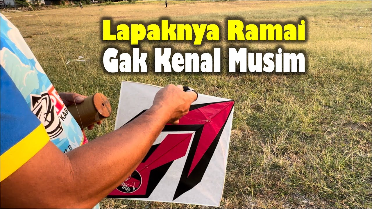 RAMAI MAIN DI LAPAK | Pelayang Gak Kenal Musim Layangan | Eksis Melestarikan