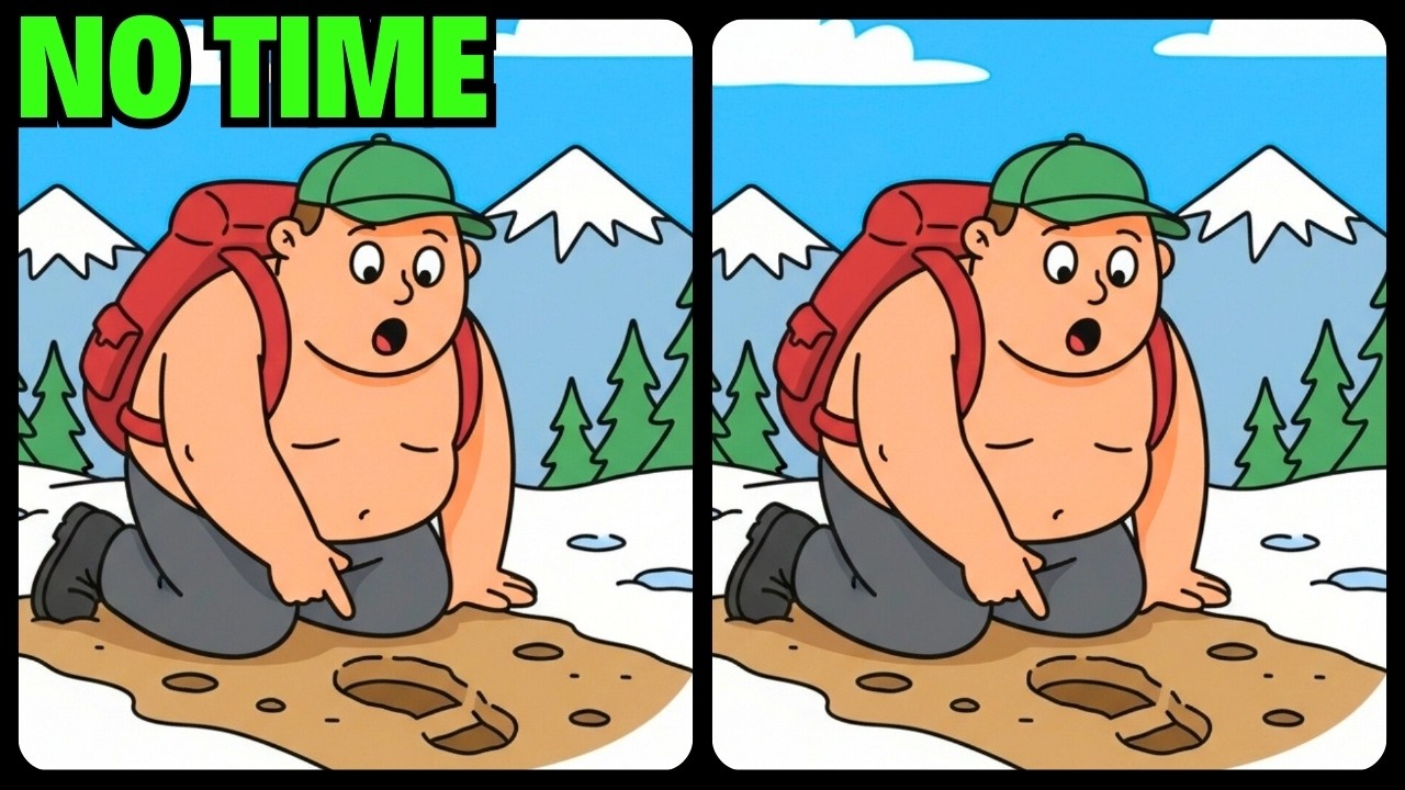 Найди отличия 🧩 Мега испытание! Сможешь найти все? #254