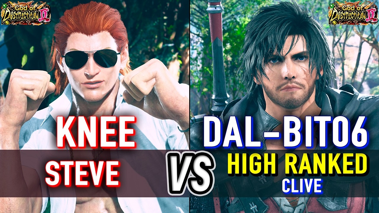 T8 🔥 KNEE (Steve) vs DAL-BIT06 (Clive) 🔥 Tekken 8 High Level Gameplay